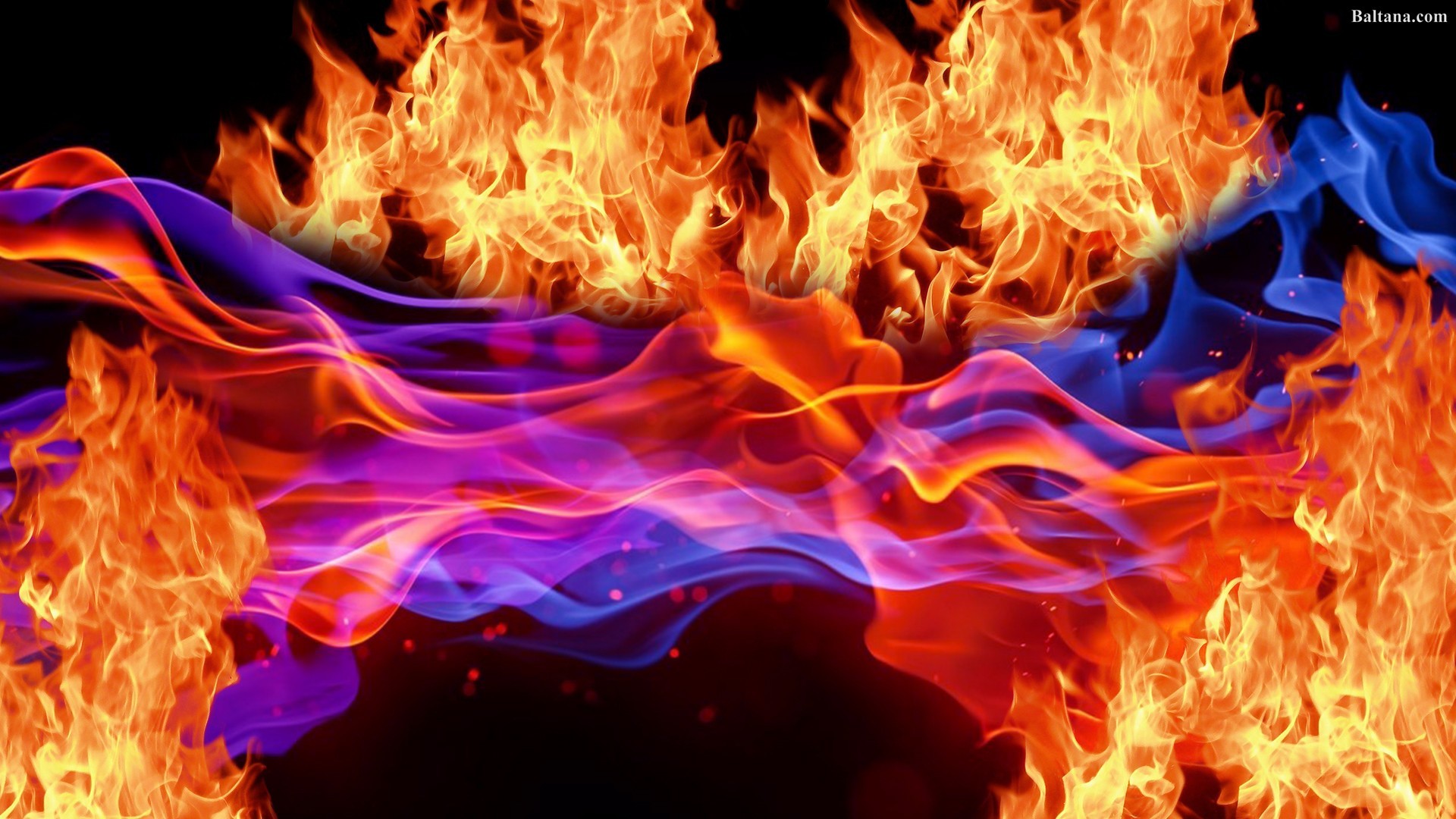 Fire Background Image Wallpaper