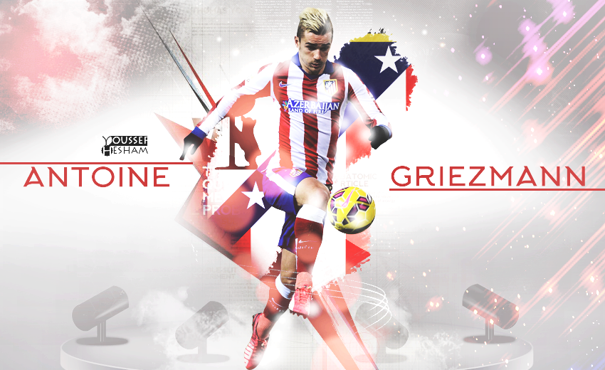 Antoine Griezmann Wallpaper By Youssefhesham Gfx11 On