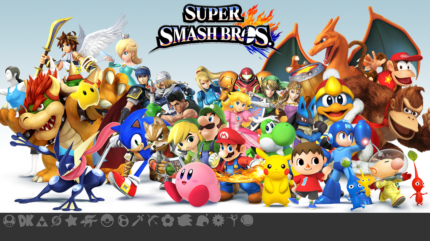 Pins For Super Smash Bros Characters Wii U From