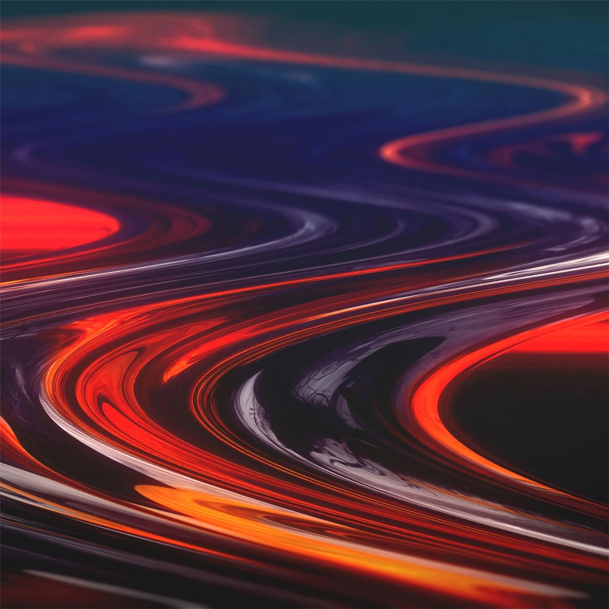 Molten Swirls Abstract 4k Ipad Wallpaper