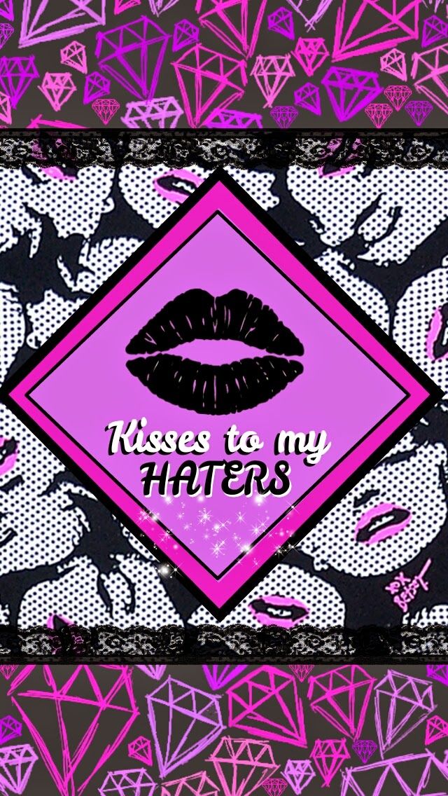 Dazzle My Droid Haters Betsey Johnson Wallpaper Lips In