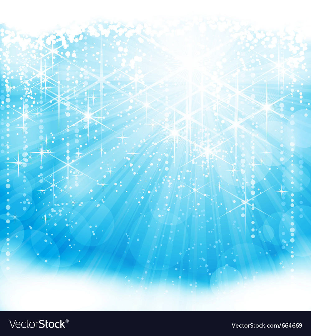 Light Blue Christmas Winter Background Royalty Vector