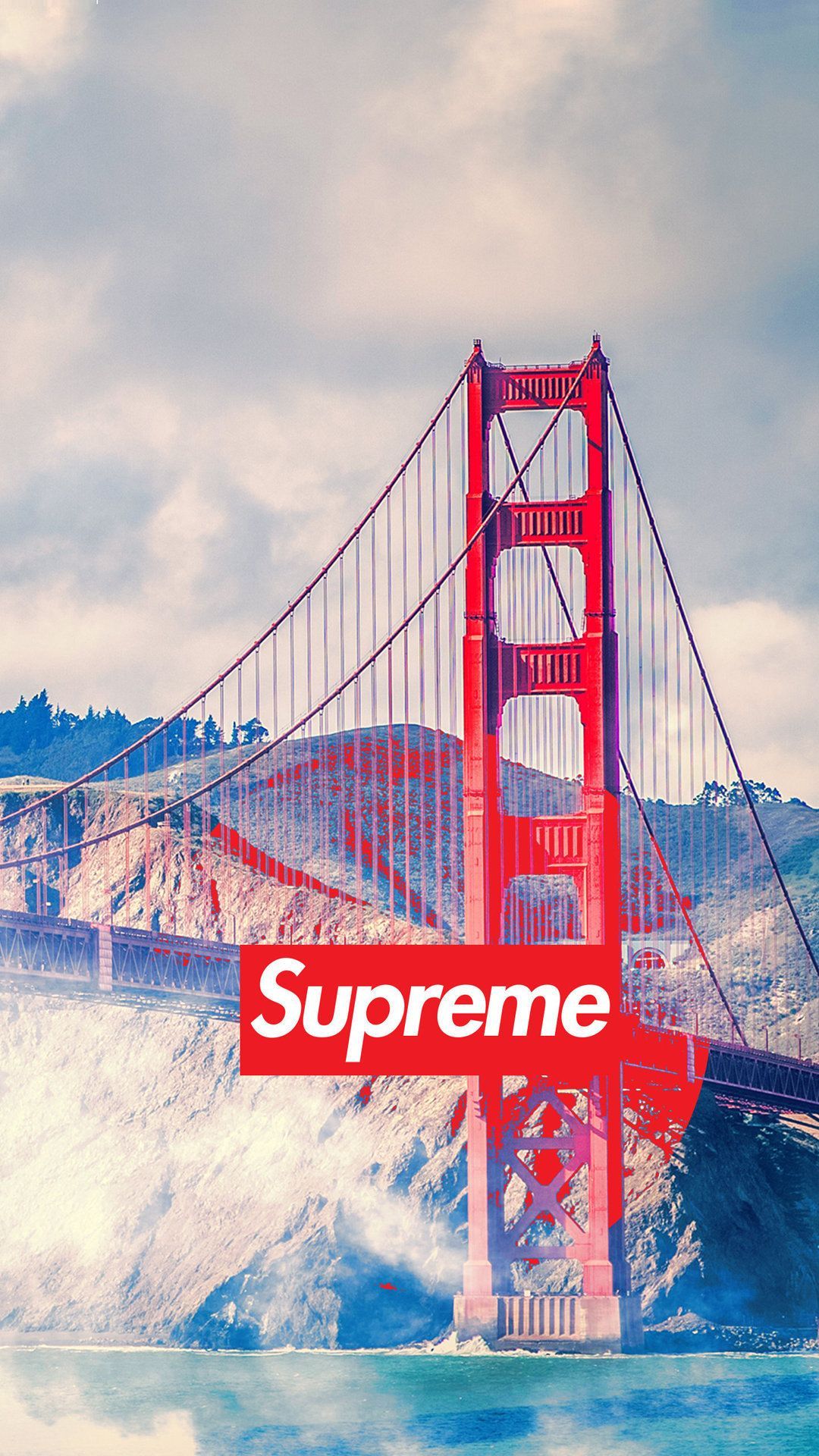 San Francisco Supreme X Wallpaper