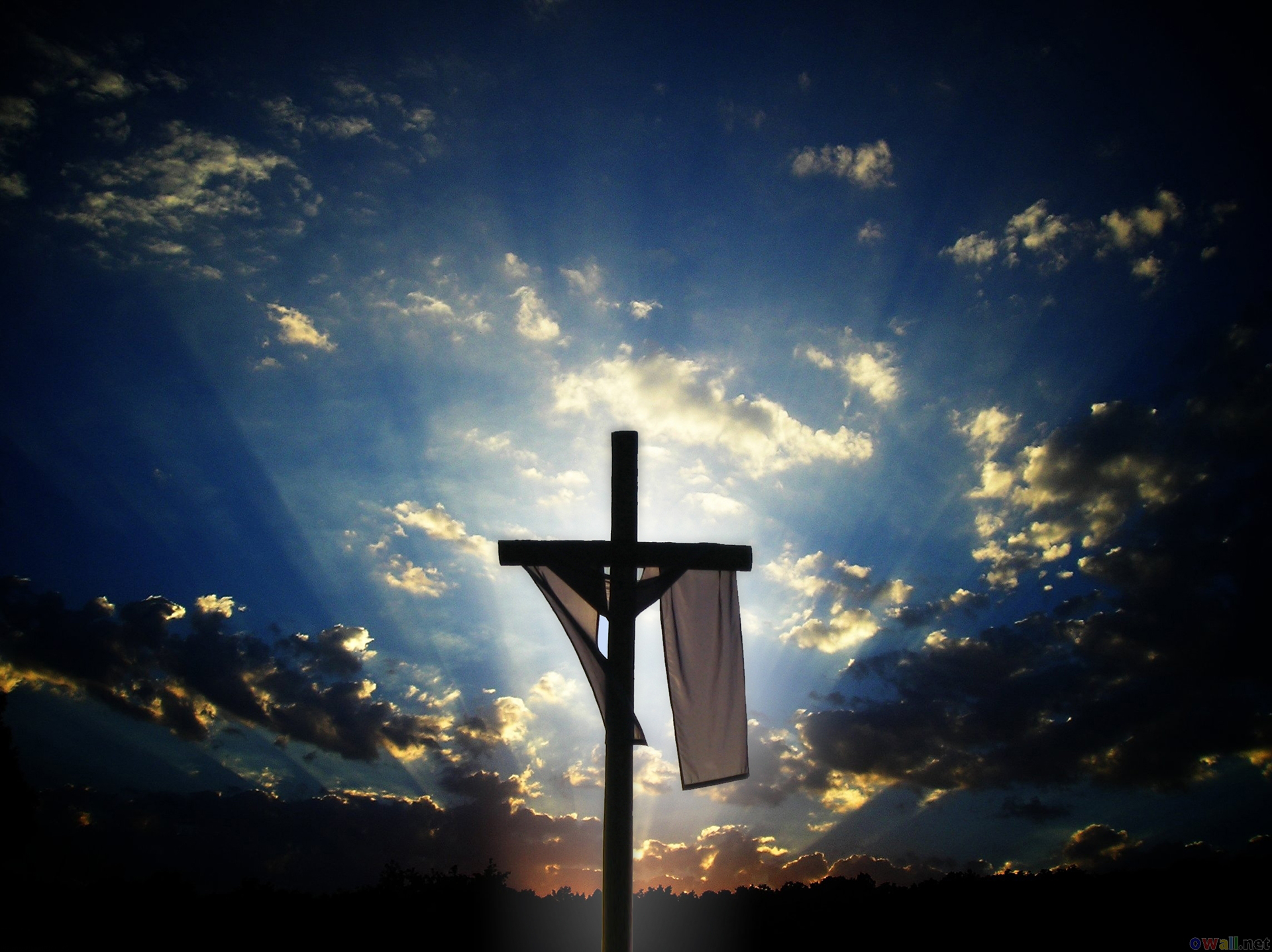 Cool Christian Cross Background Wallpaper