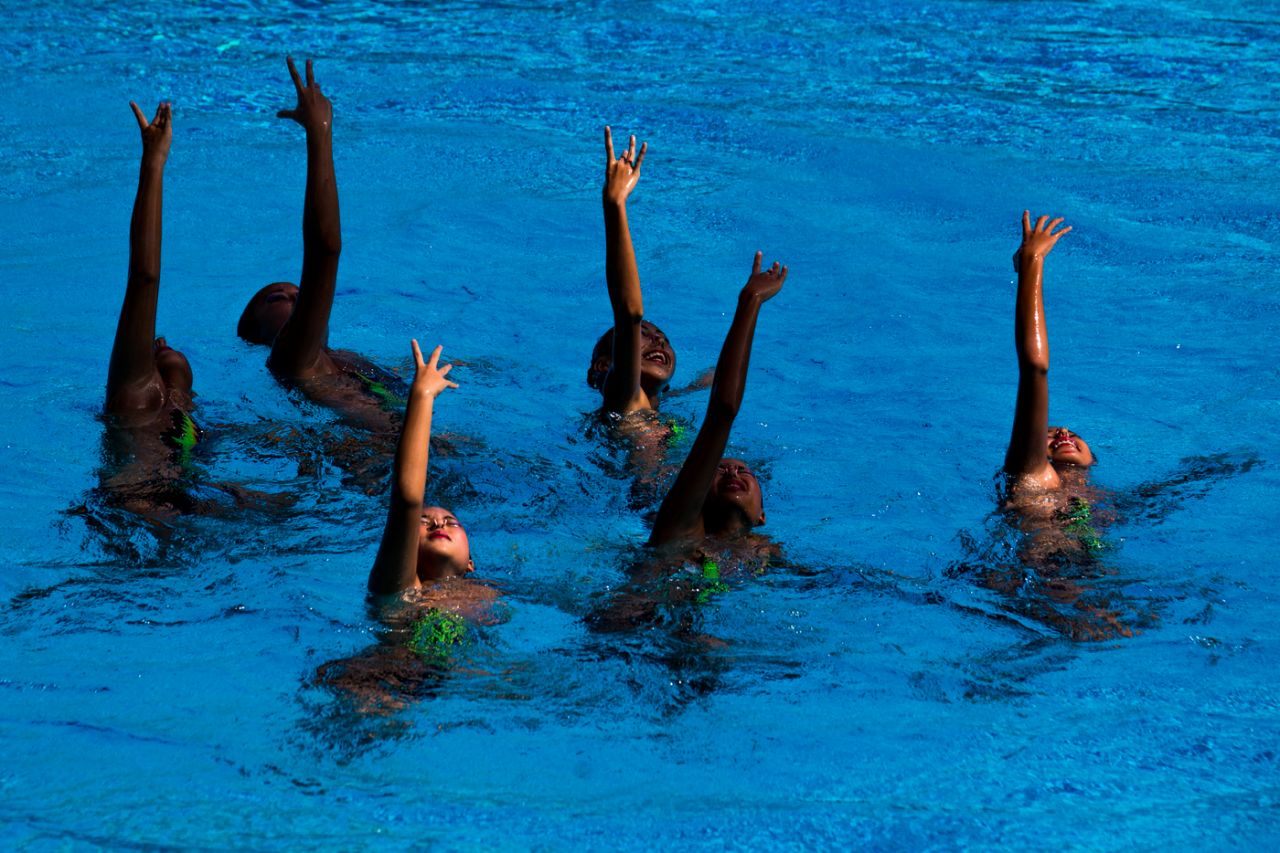 Synchronized Swimming HD Wallpaper