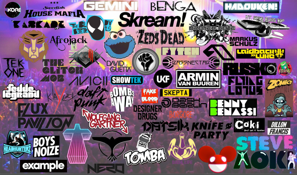 Wallpaper I Made A While Ago With All The Artists Liked At Time