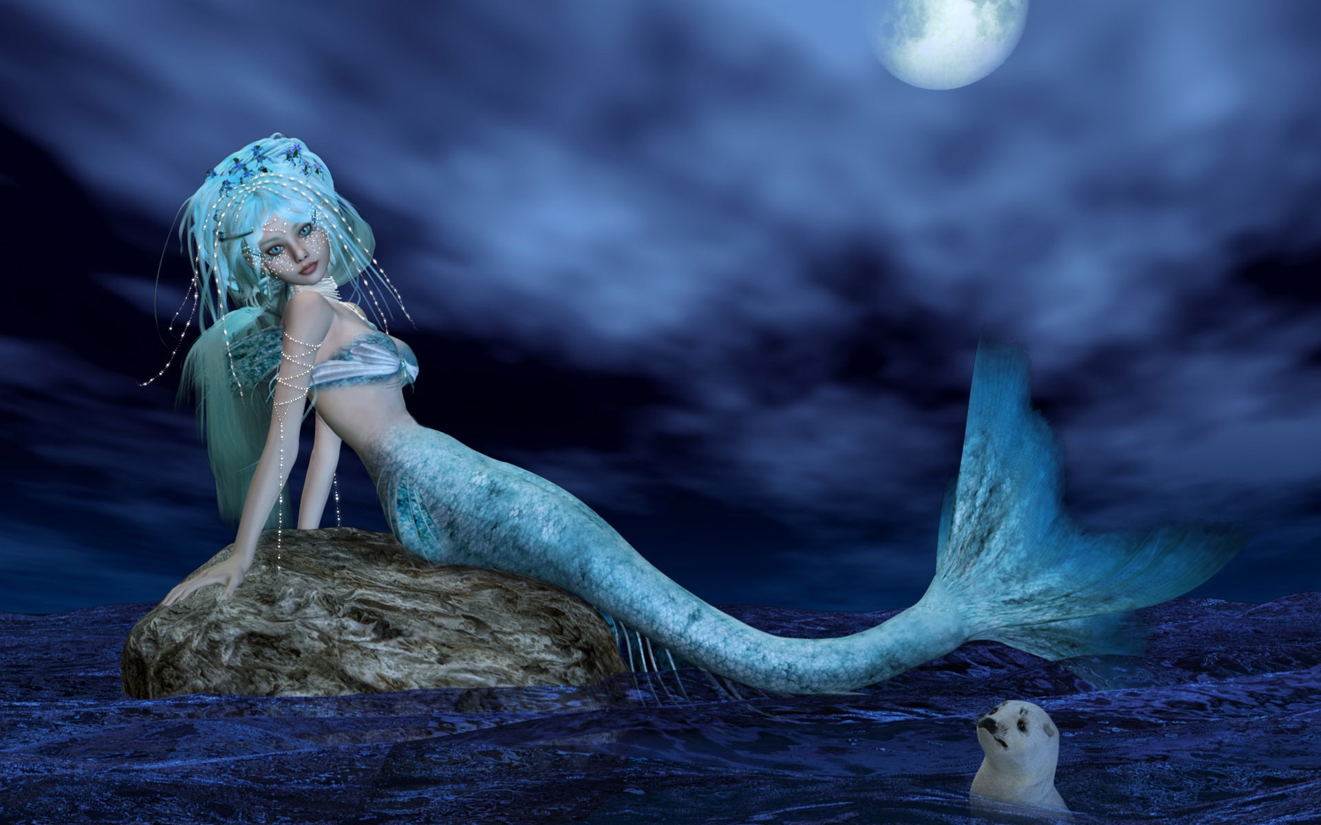 Real Mermaid Background Image Amp Pictures Becuo