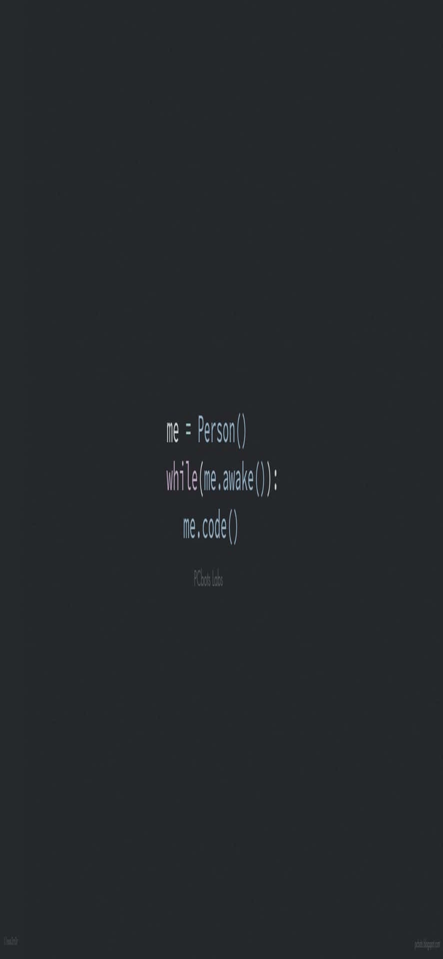 iPhone Xs Programming Background Blur Code Wallpaper