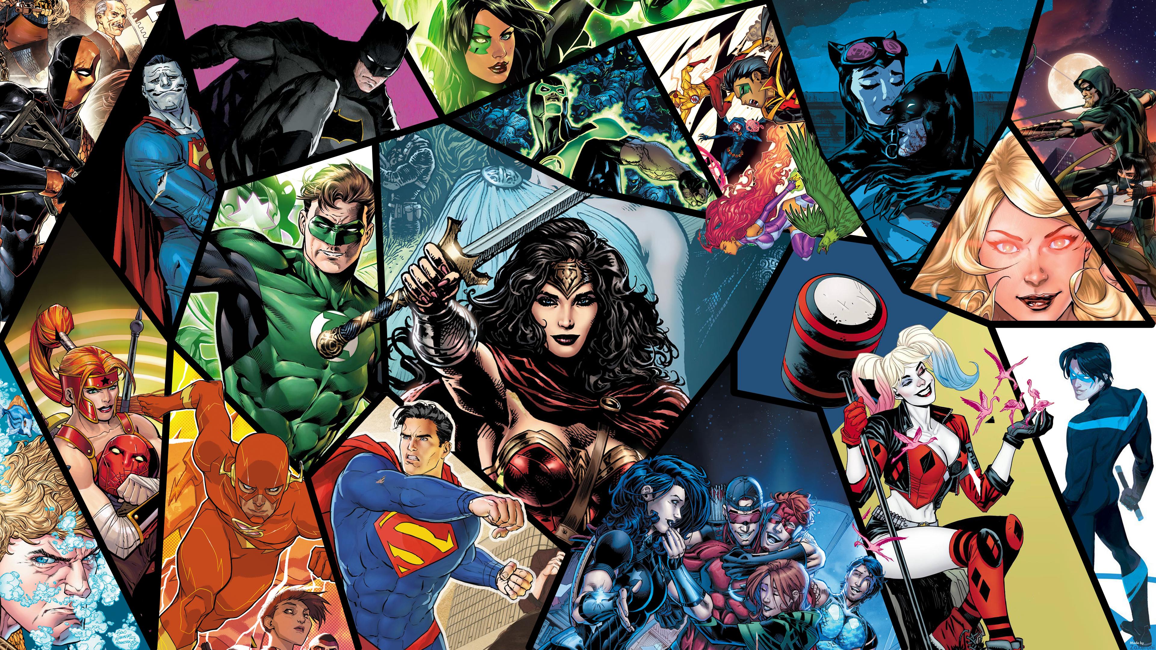 Comic Dc Comics 4k Ultra HD Wallpaper