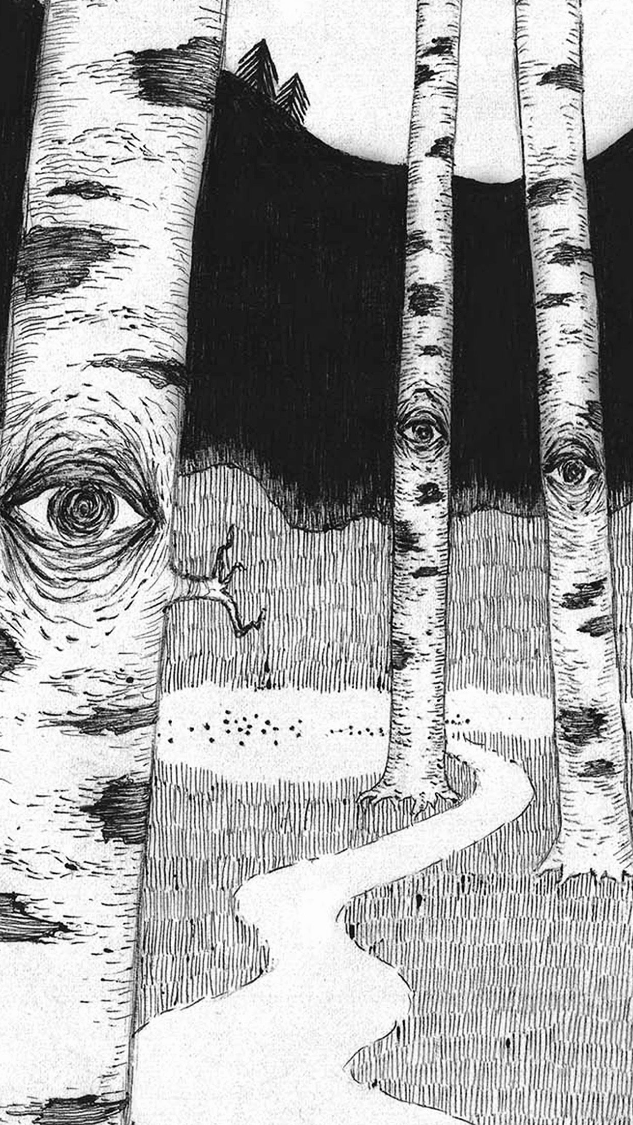 Pencil Drawing Wallpaper