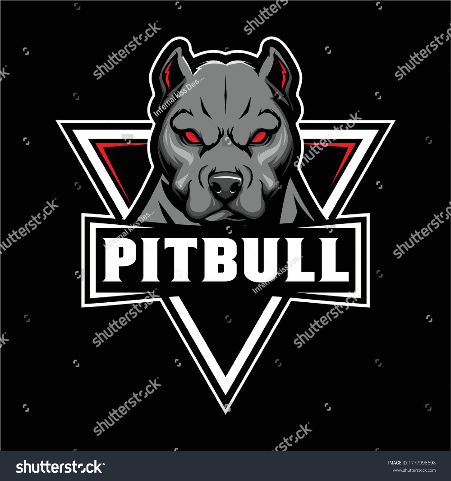 Pitbull Logo Image Stock Photos Vectors Shutterstock