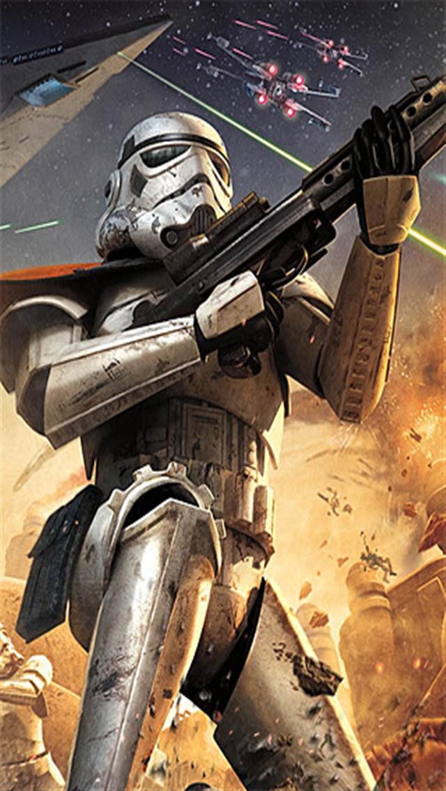 Star Wars Battlefront Squadron Game iPhone Wallpapers iPhone 5s4s