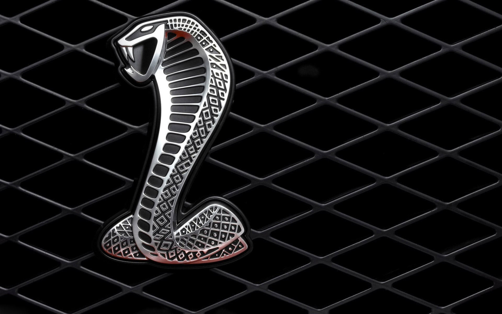 Download Ford Mustang SVT Cobra logo wallpaper