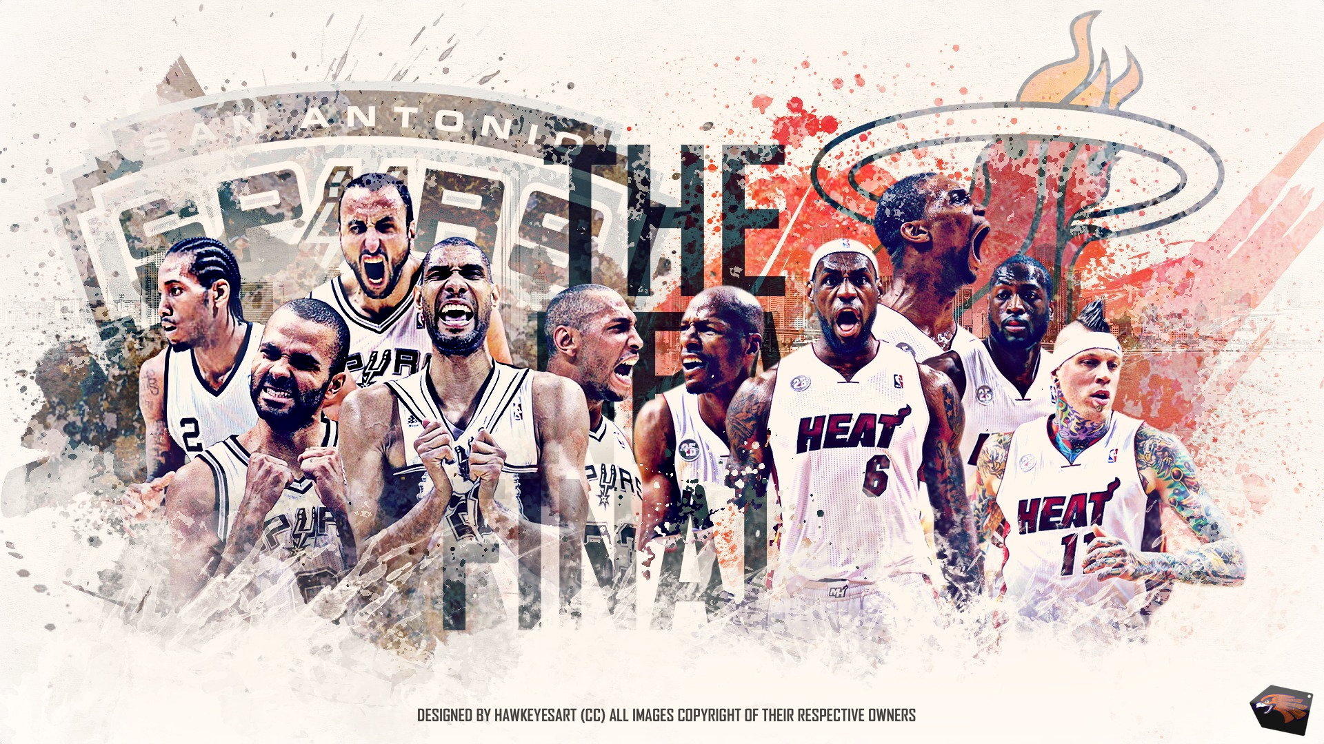 Nba Finals Wallpaper The Severe Petition Between Spurs And Heat