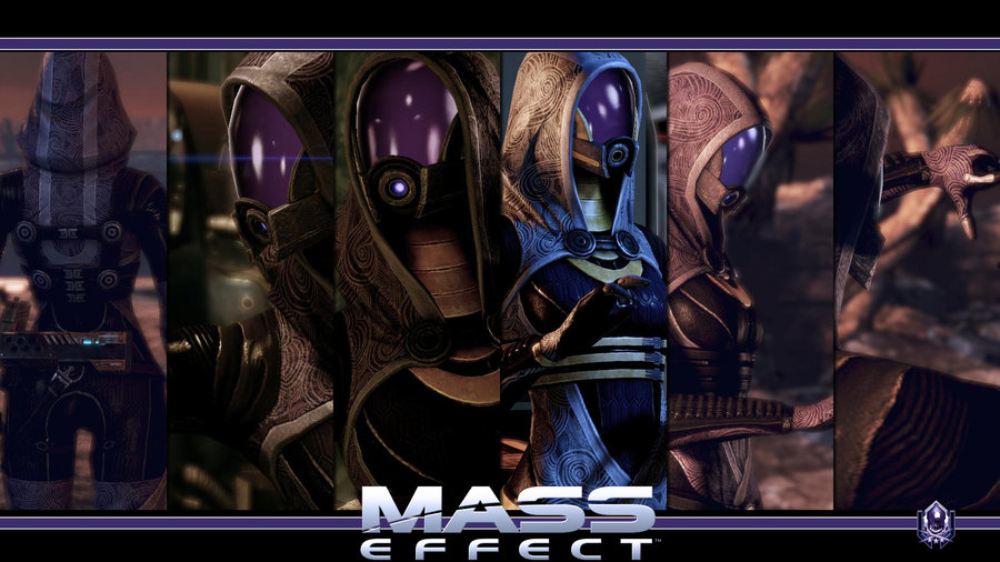 Mass Effect Wallpaper Tali Zorah By Ainyan42