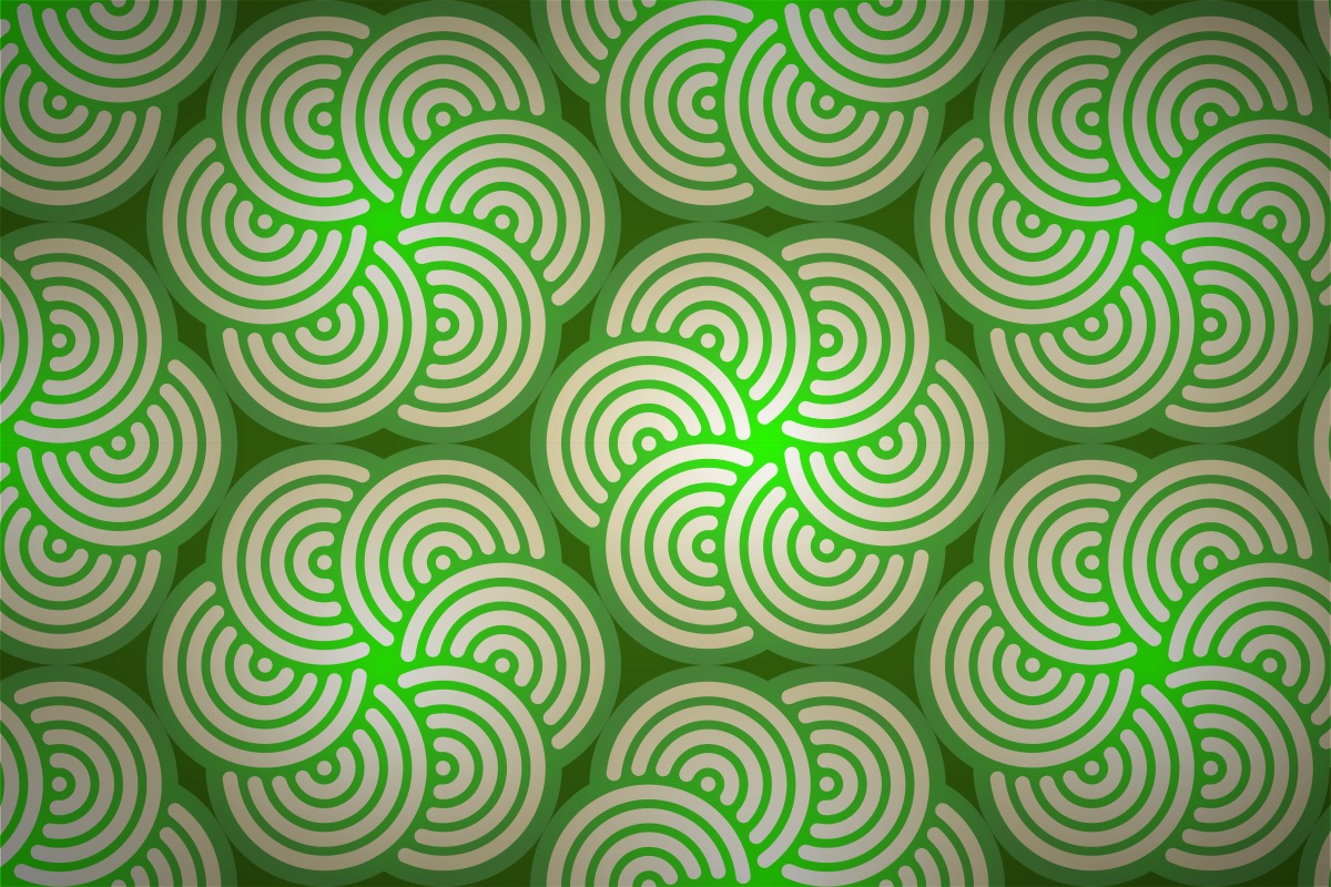 Wool Ball Swirl Wallpaper Patterns