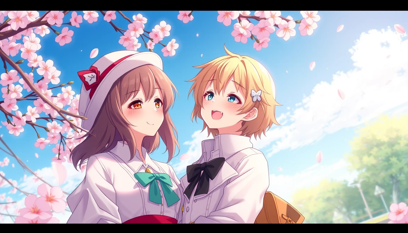 Wallpaper Anime Couple