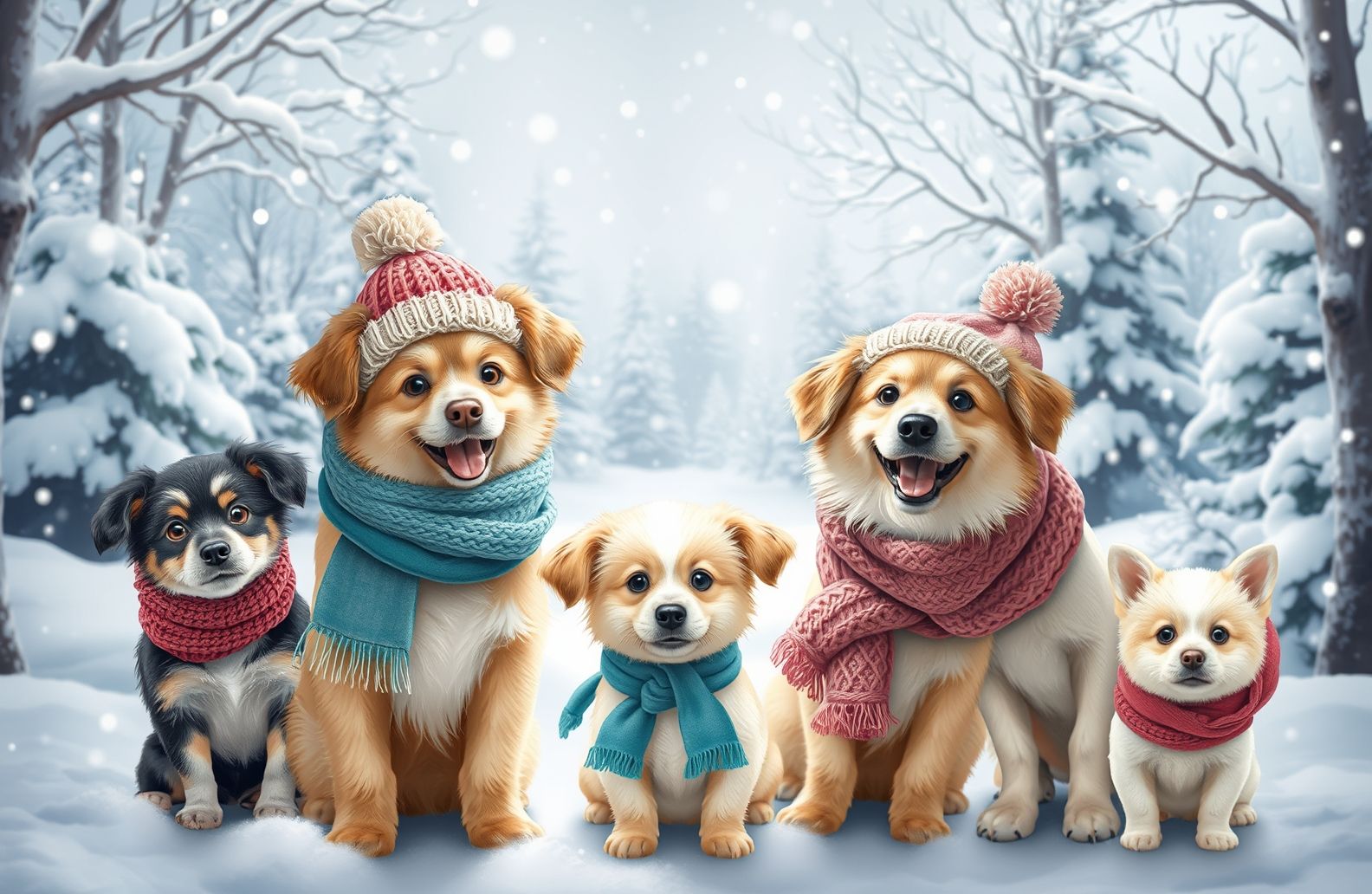 Winter Pet Wallpaper