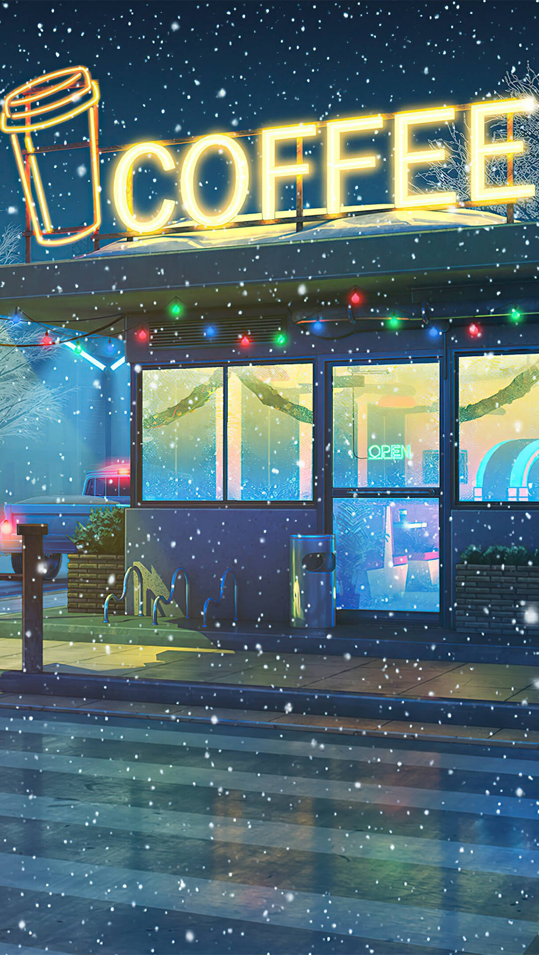 Coffee Shop Wallpaper
