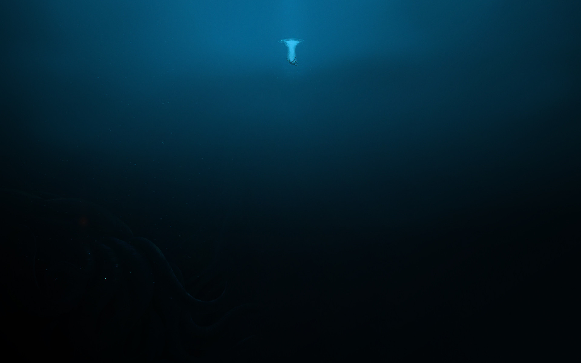 Speck In The Ocean Wallpaper For Phones And Tablets