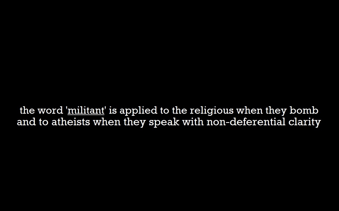 Militant Atheism Wallpaper