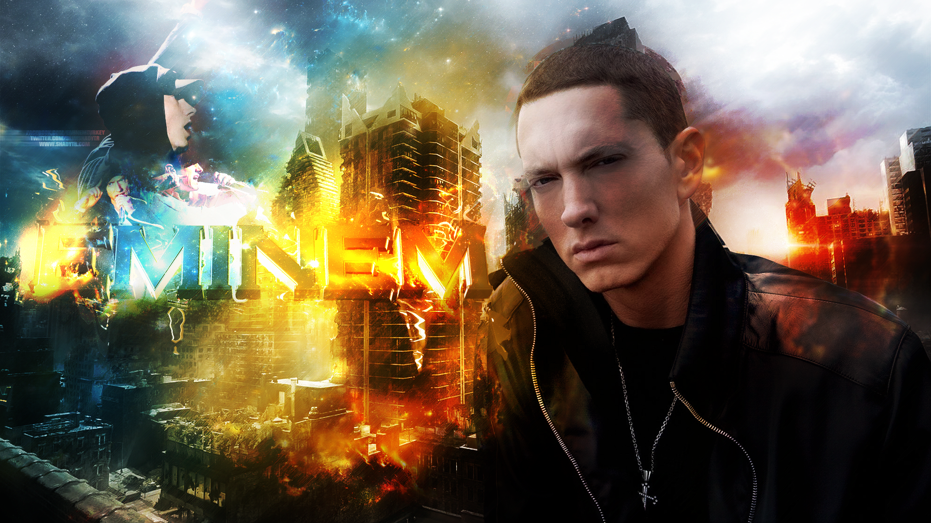 Free download Eminem HD 6 Rap Wallpapers [1920x1080] for your Desktop