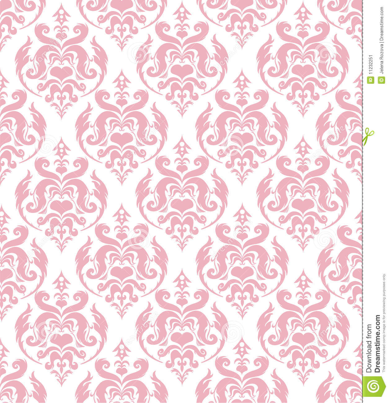Light Pink Damask Background HD Wallpapers on picsfaircom