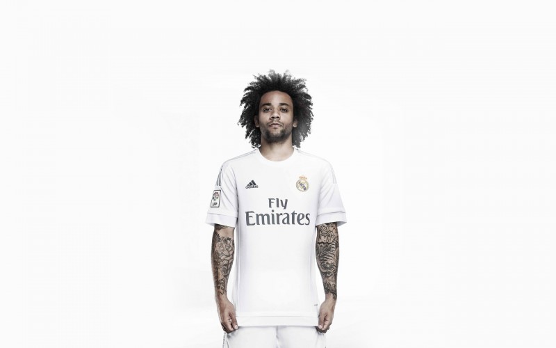Name Marcelo Real Madrid Adidas Home Jersey Wallpaper