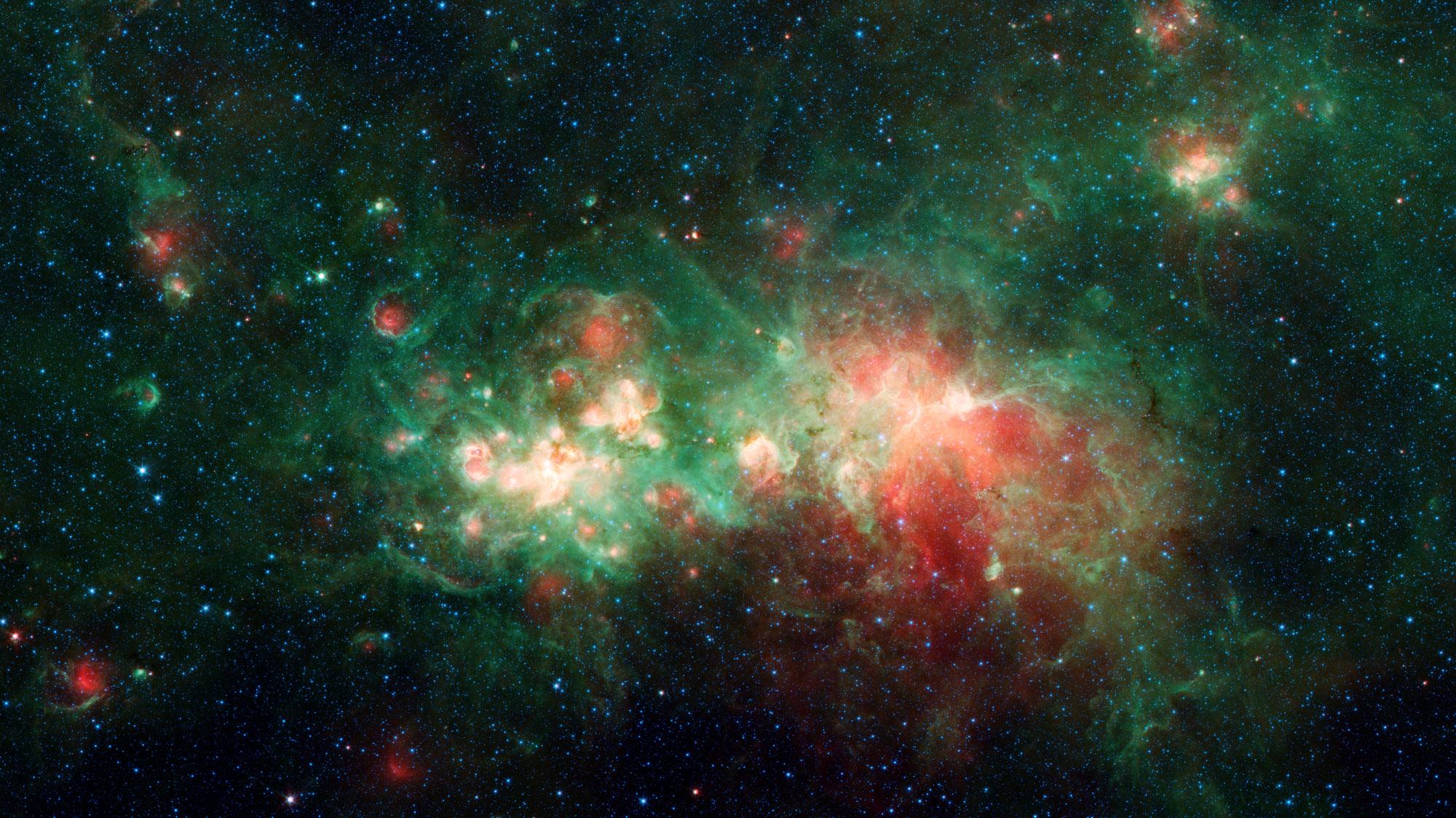 Where Are Stars Made Nasa S Spitzer Spies A Hot Spot
