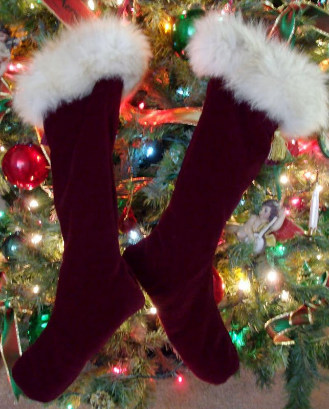 Christmas Stockings Wallpaper