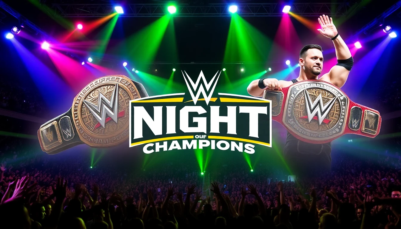Wwe Night Of Champions Wallpaper