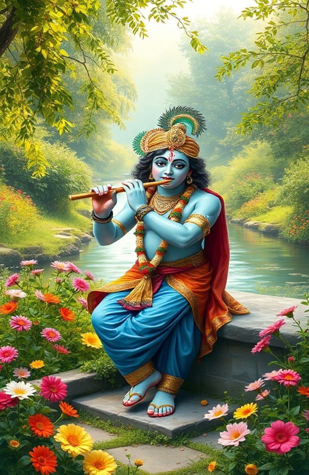 Beautiful Krishna Wallpaper
