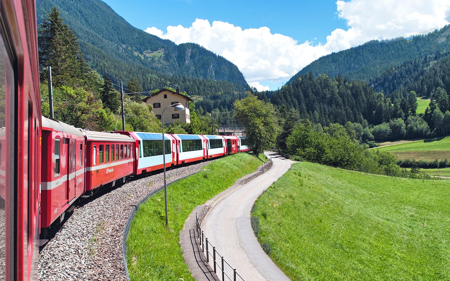 The Bernina And Glacier Express Swiss Scenic Trains Diy