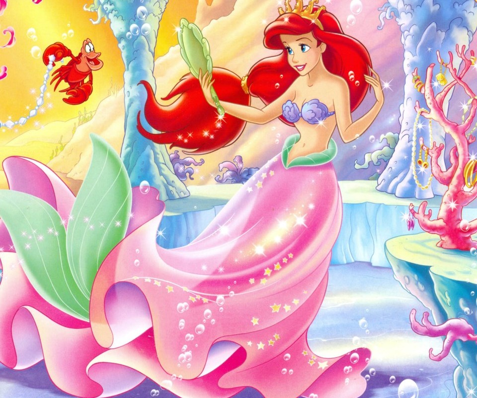 Disney Litle Mermaid Princess Ariel Wallpaper