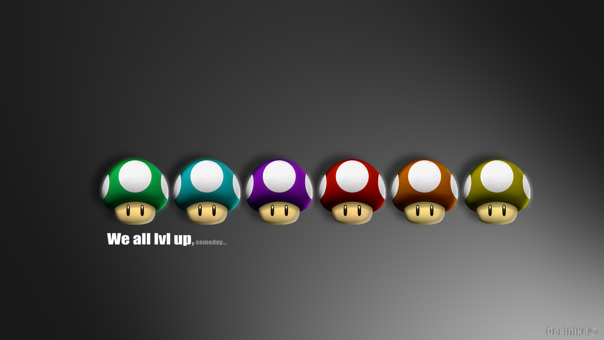 Mario Mushroom Wallpaper