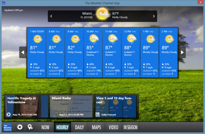T L Charger The Weather Channel Desktop