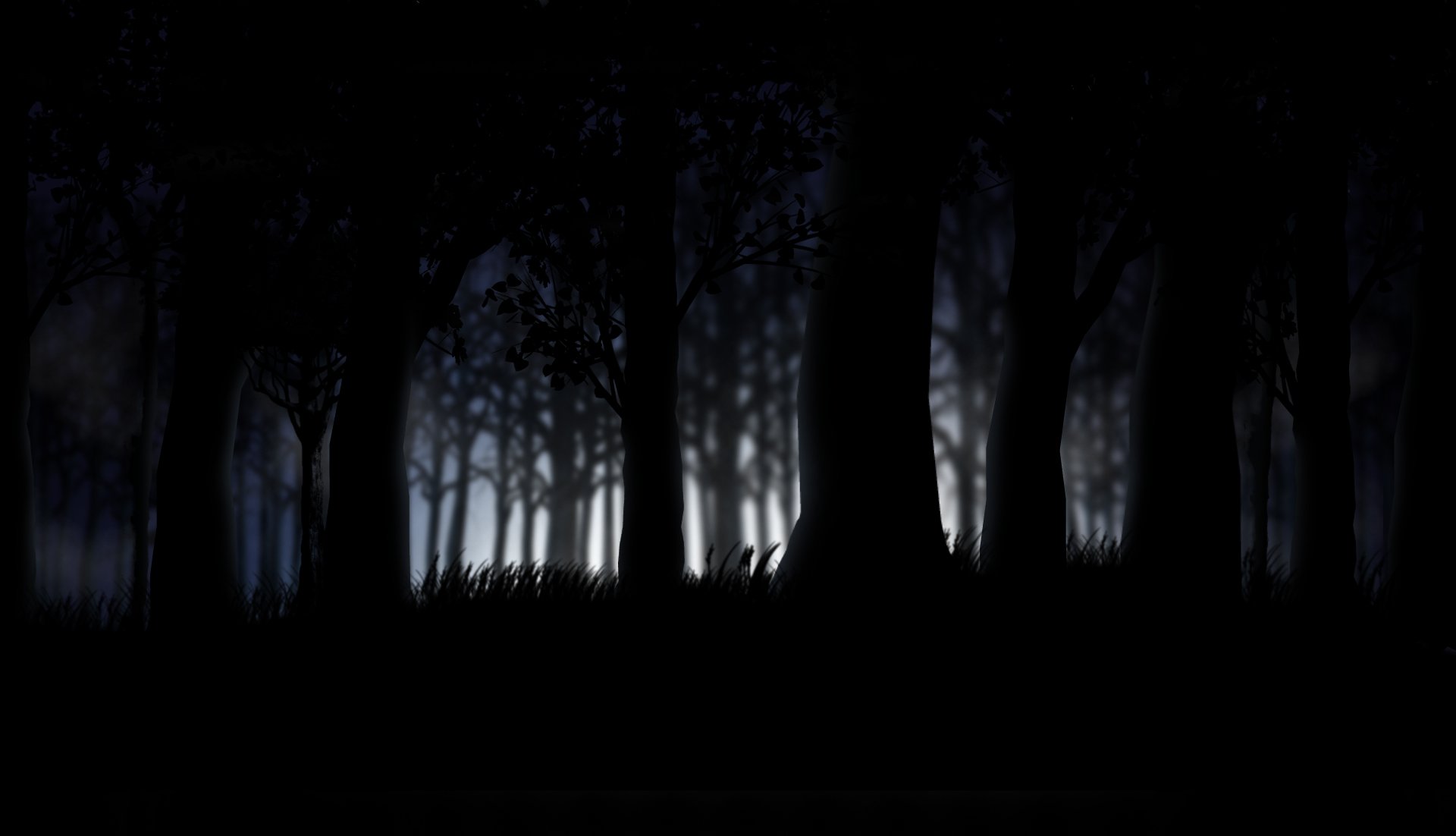 Dark   Forest Wallpaper 1920x1102
