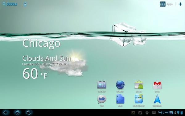 My Water Live Wallpaper Weather From Asus Transformer