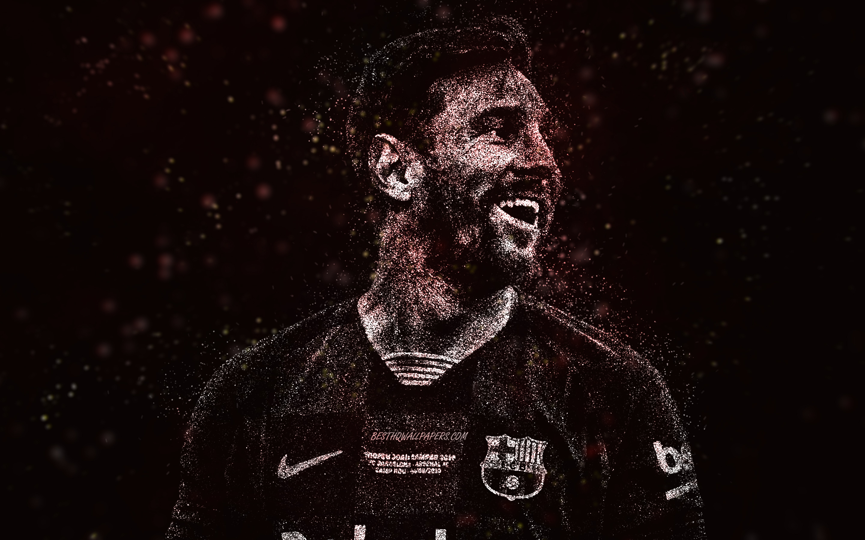 Free download Download wallpapers Lionel Messi FC Barcelona white glitter  art [2880x1800] for your Desktop, Mobile & Tablet | Explore 24+ Messi Black  Wallpapers | Messi Hd Wallpapers, Messi Background 2015, Messi Background