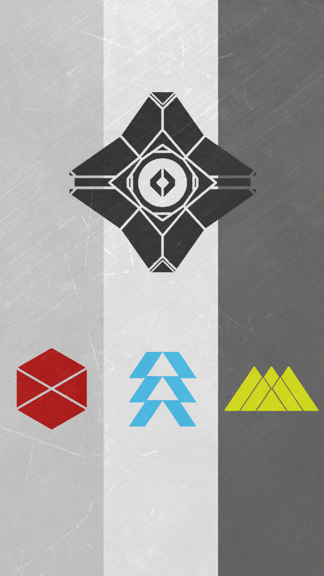 Destiny iPhone Class Icons Wallpaper