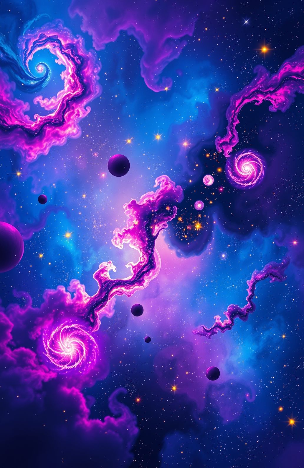 Space Star Background