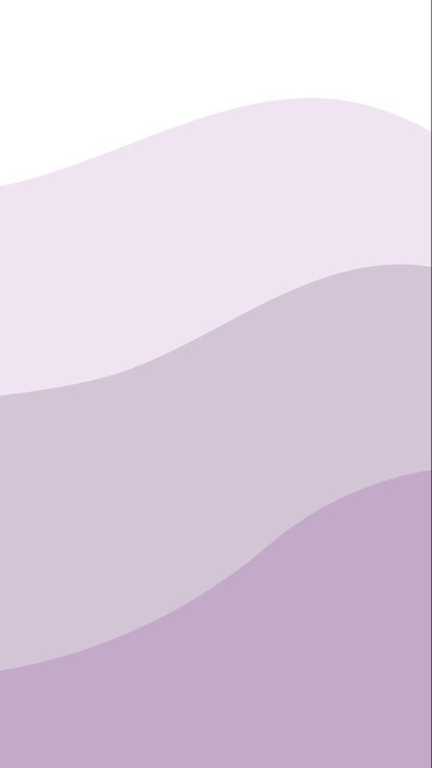 Purple Waves Digital Wallpaper Phone
