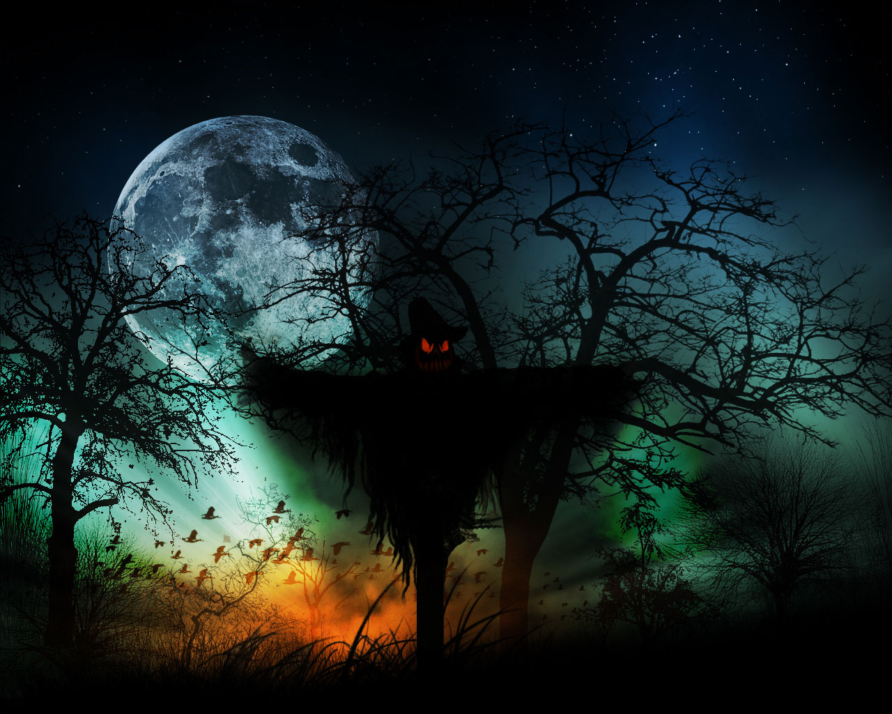 Halloween Horror HD Wallpaper Wallpapercharlie