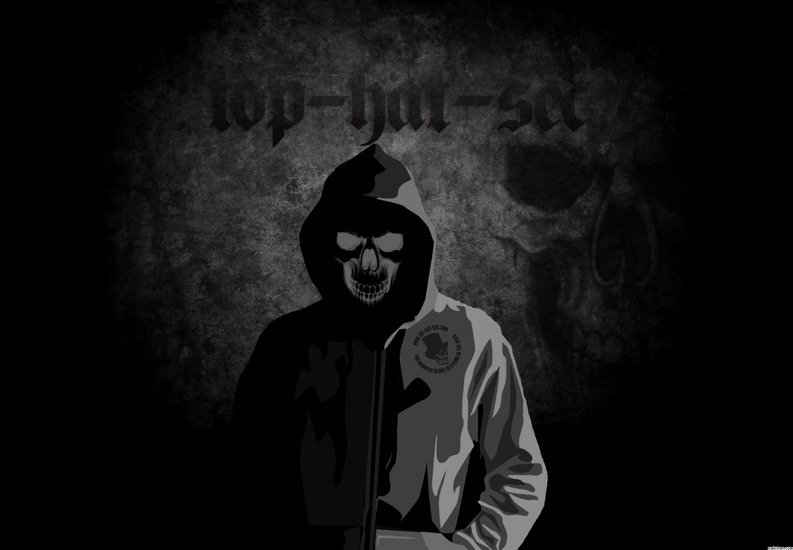 [72+] Black Skull Wallpaper | WallpaperSafari.com