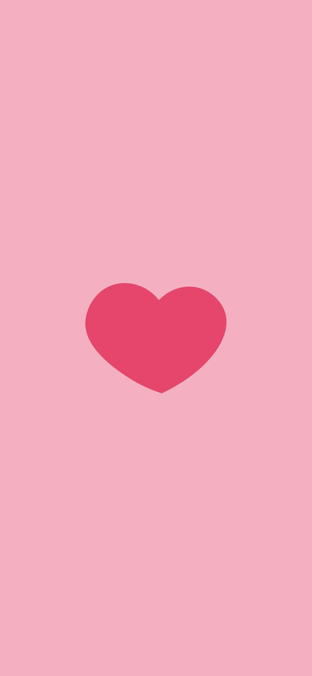 Love Hearts Pattern Pink Wallpaper Aesthetic Heart 4k