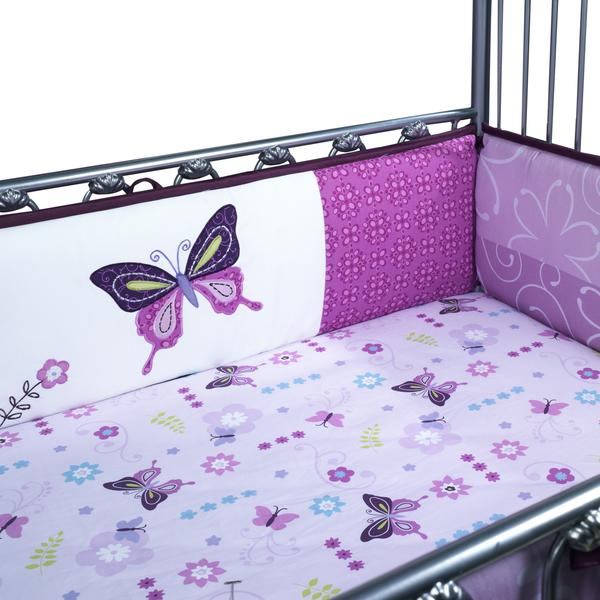 Butterfly Lane Baby Crib Bedding By Lambs Ivy