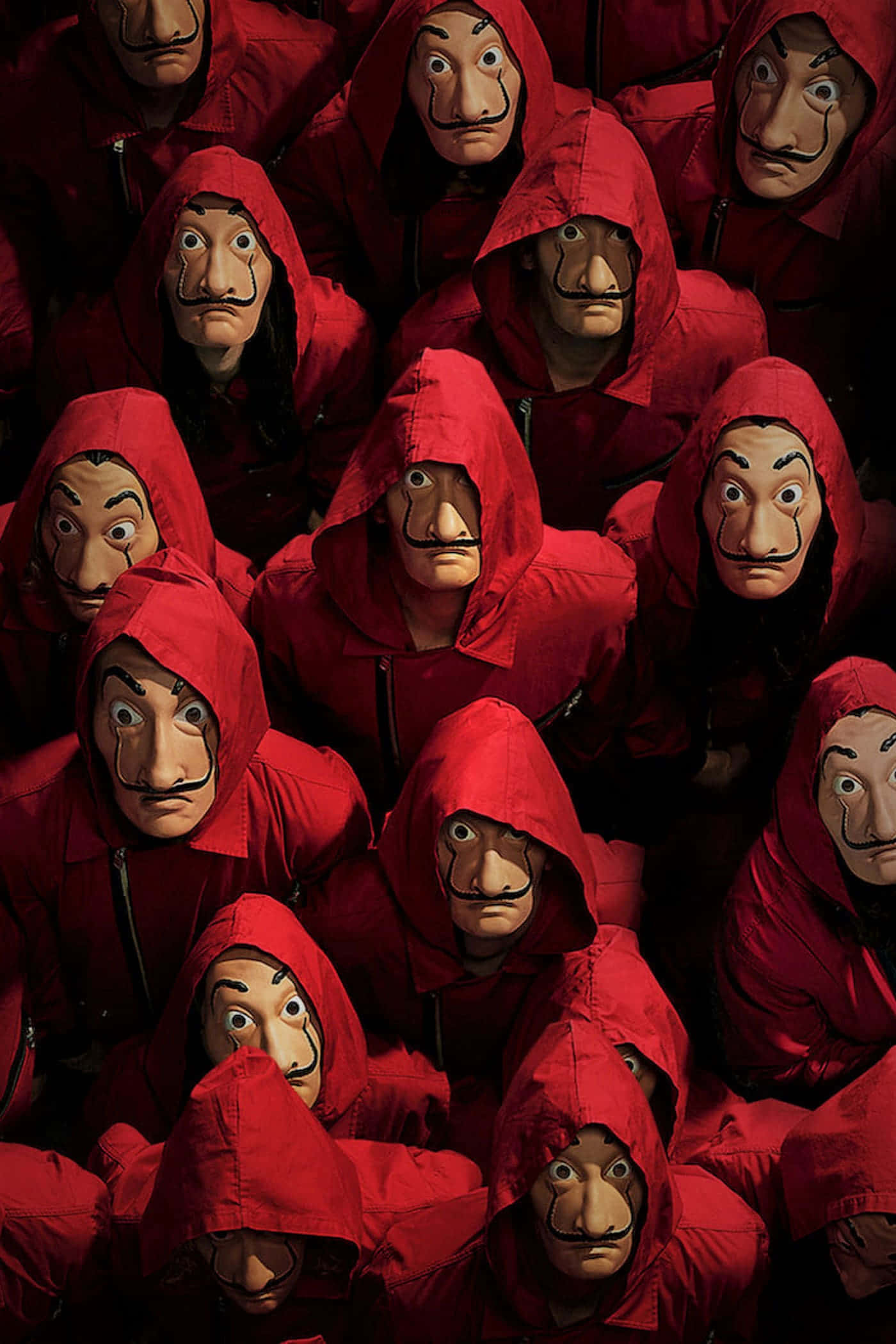En Moneyheist Poster Kunst Wallpaper