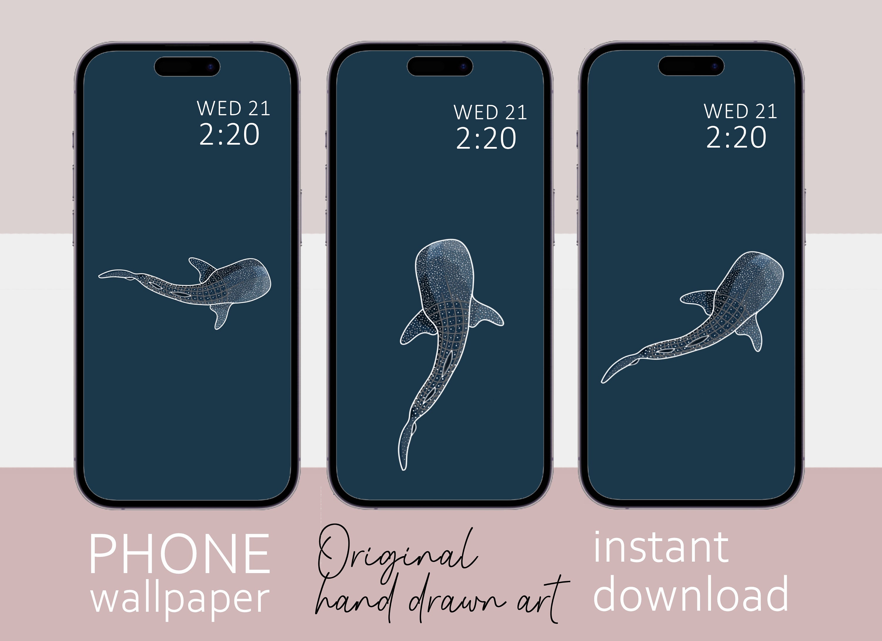 Whale Shark iPhone Wallpaper