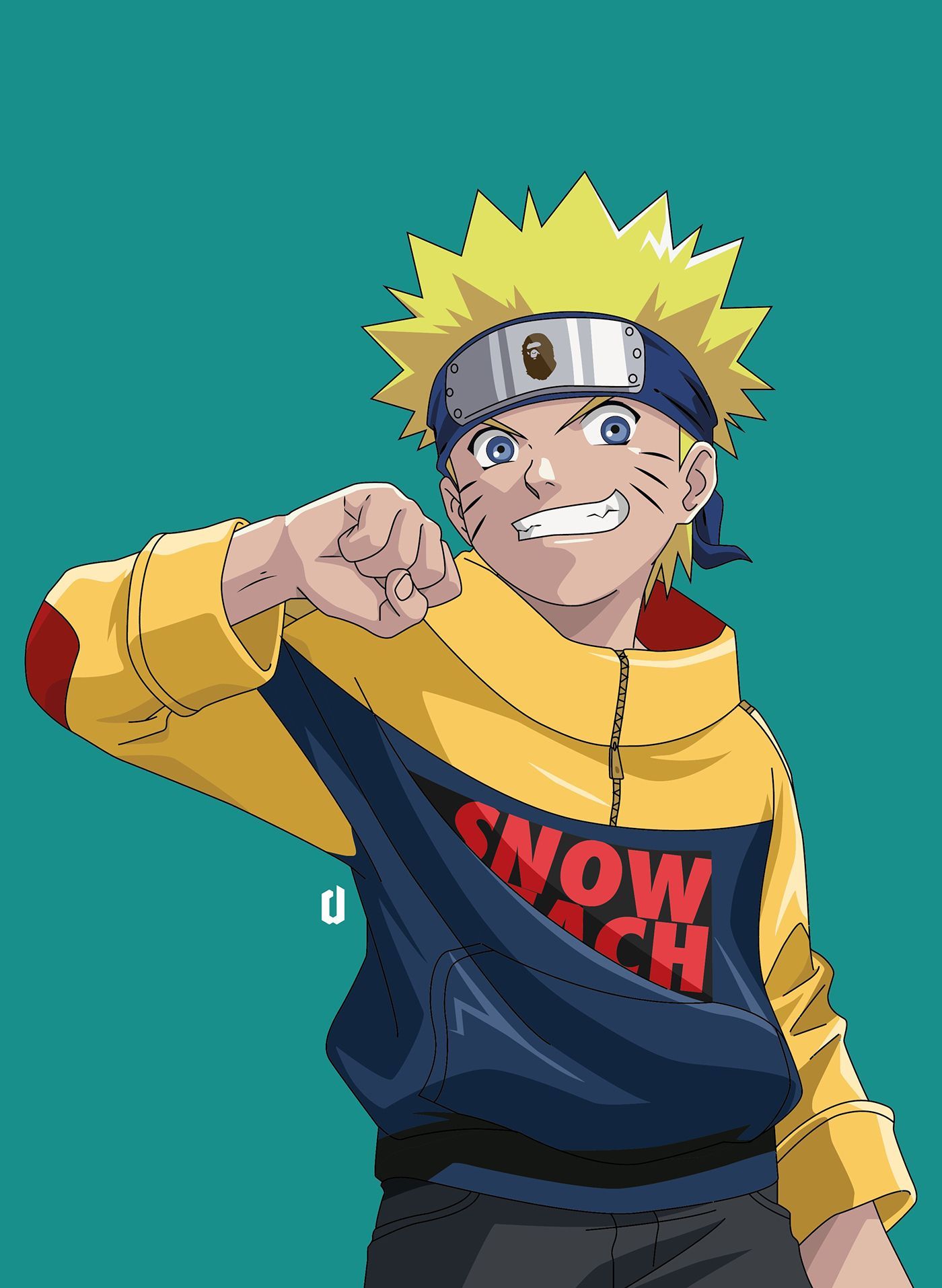 Naruto Supreme Nike Wallpaper Top