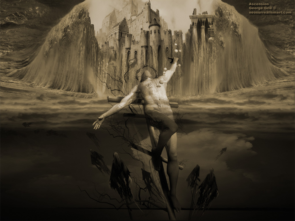 Surrealism Prints And Desktop Background By 3d Artist George Grie
